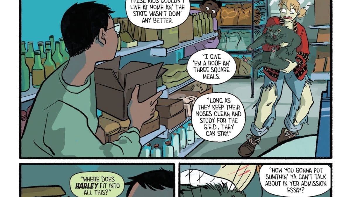 Interior preview page from Harley and Ivy: Life and Crimes #5