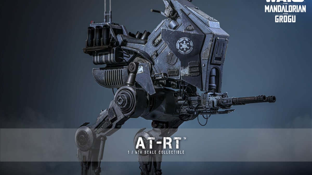 New The Mandalorian & Grogu 1/6 AT-RT Hot Toys Vehicle Coming Soon