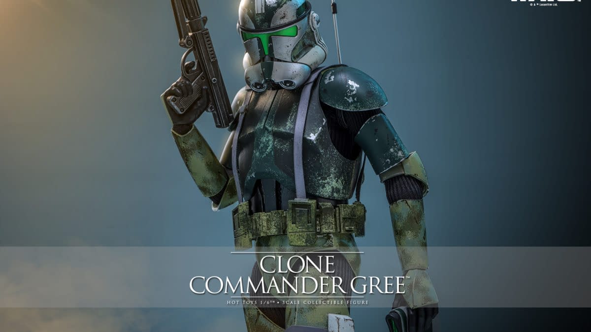 Star Wars 1/6 Clone Commander Gree Coming Soon to Hot Toys