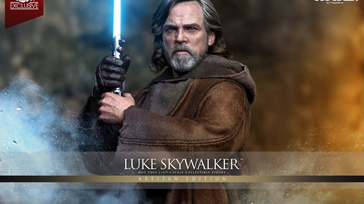 Hot Toys Exclusive Star Wars: The Last Jedi Luke Skywalker Revealed