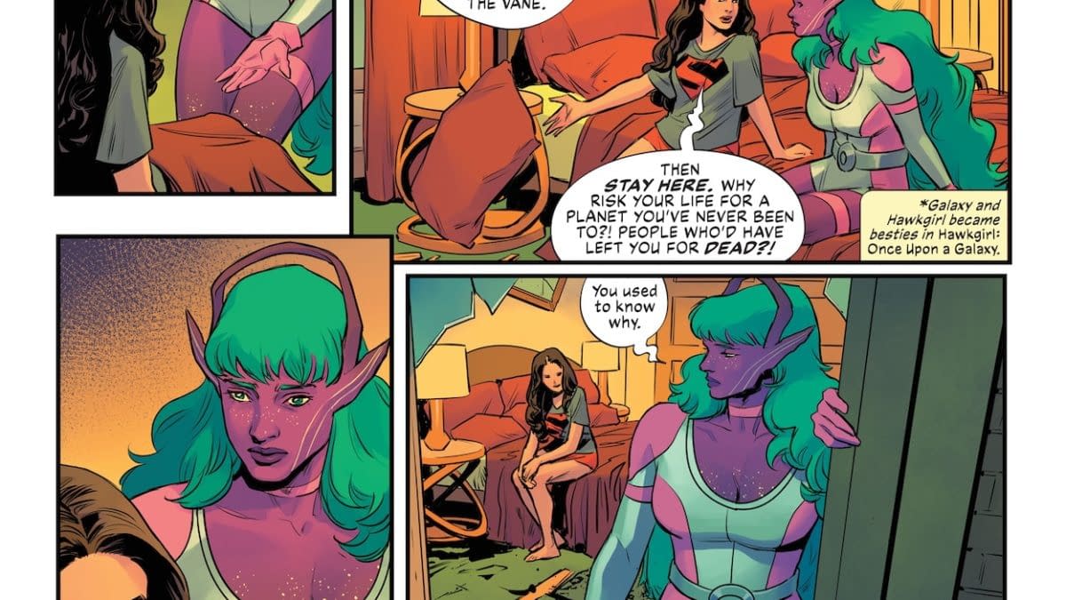 Interior preview page from Justice League Intergalactic Special #1