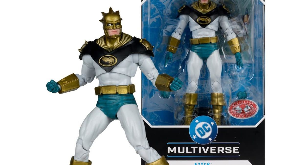 DC Comics Classic Aztek Chase Figure Debuts from McFarlane Toys