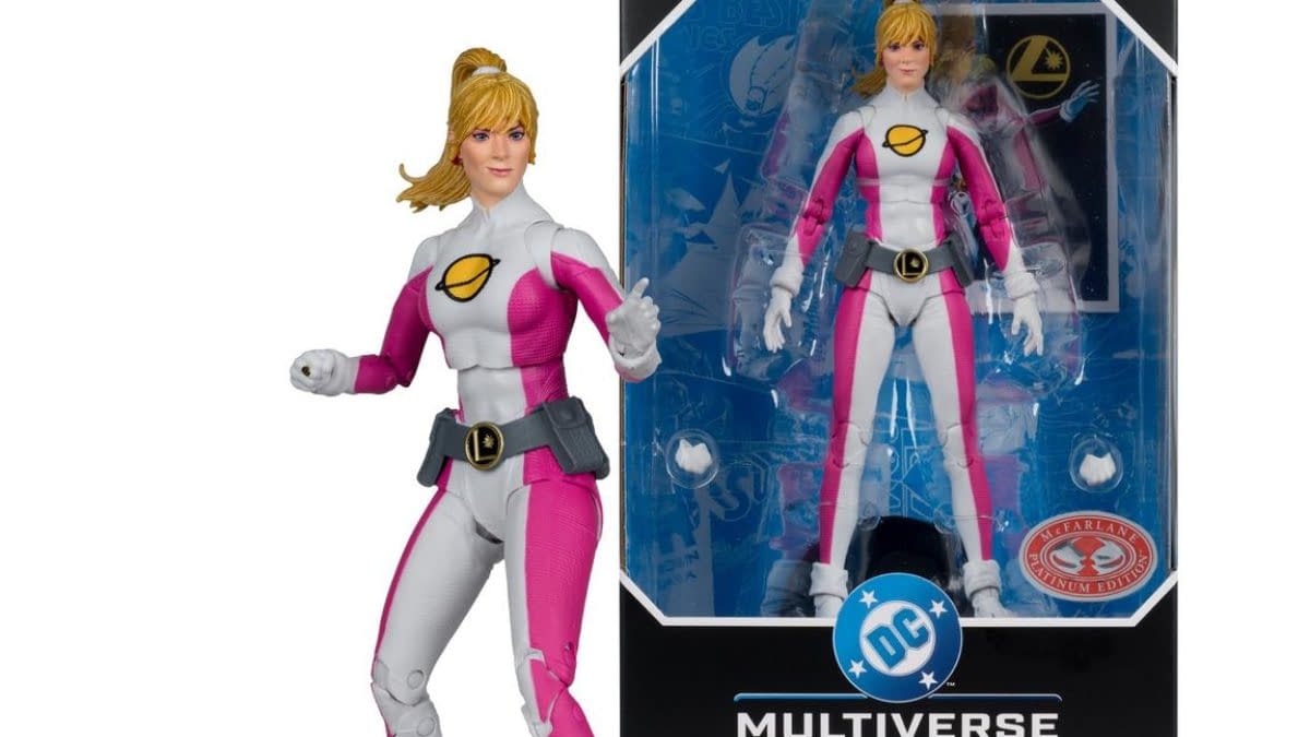 DC Comics Legion of Super-Heroes Saturn Girl Chase Figure Revealed