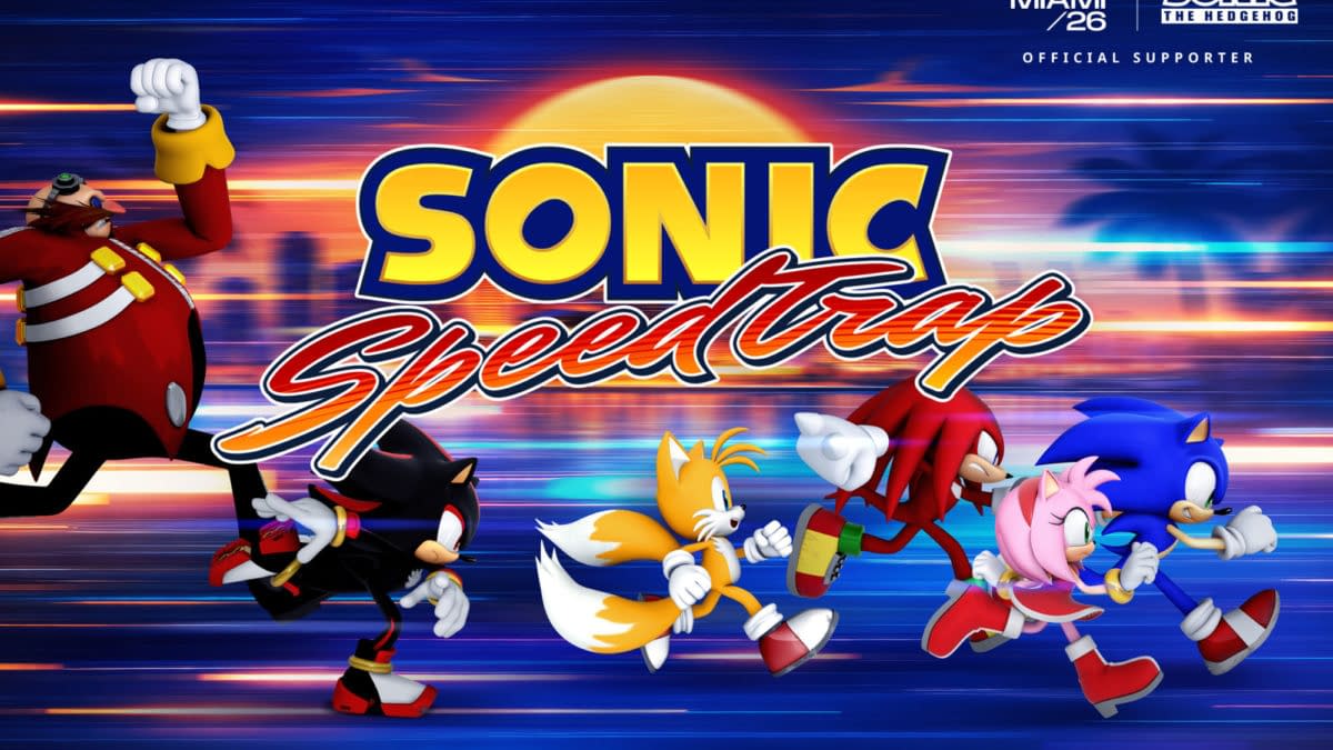 Sonic The Hedgehog Joins McLaren Racing Live in Miami This Week