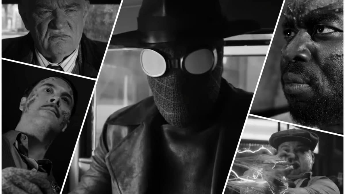 Spider-Noir Introduces Silvermane, Sandman, Tombstone & Megawatt