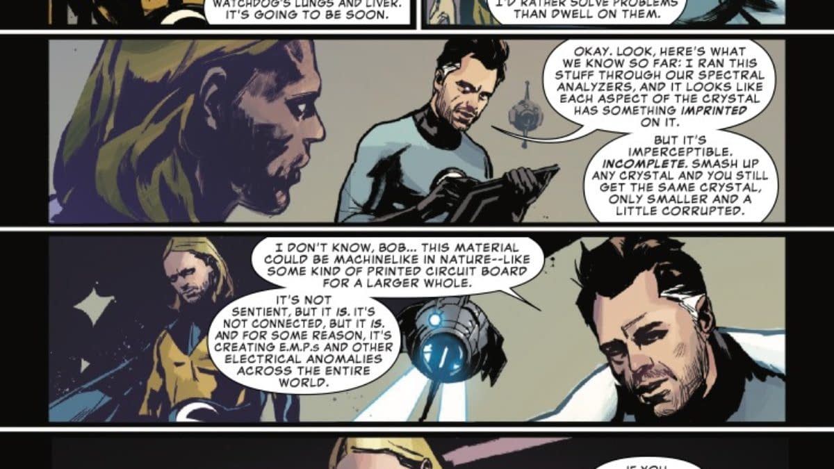 Interior preview page from THE SENTRY #2 ALEX MALEEV COVER