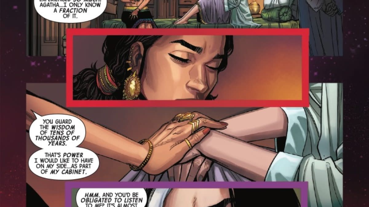 Interior preview page from SORCERER SUPREME #5 LESLEY "LEIRIX" LI COVER