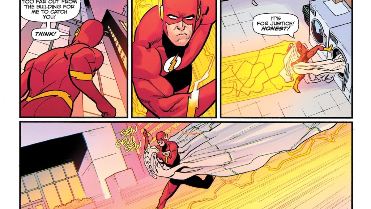 Interior preview page from Flash #32