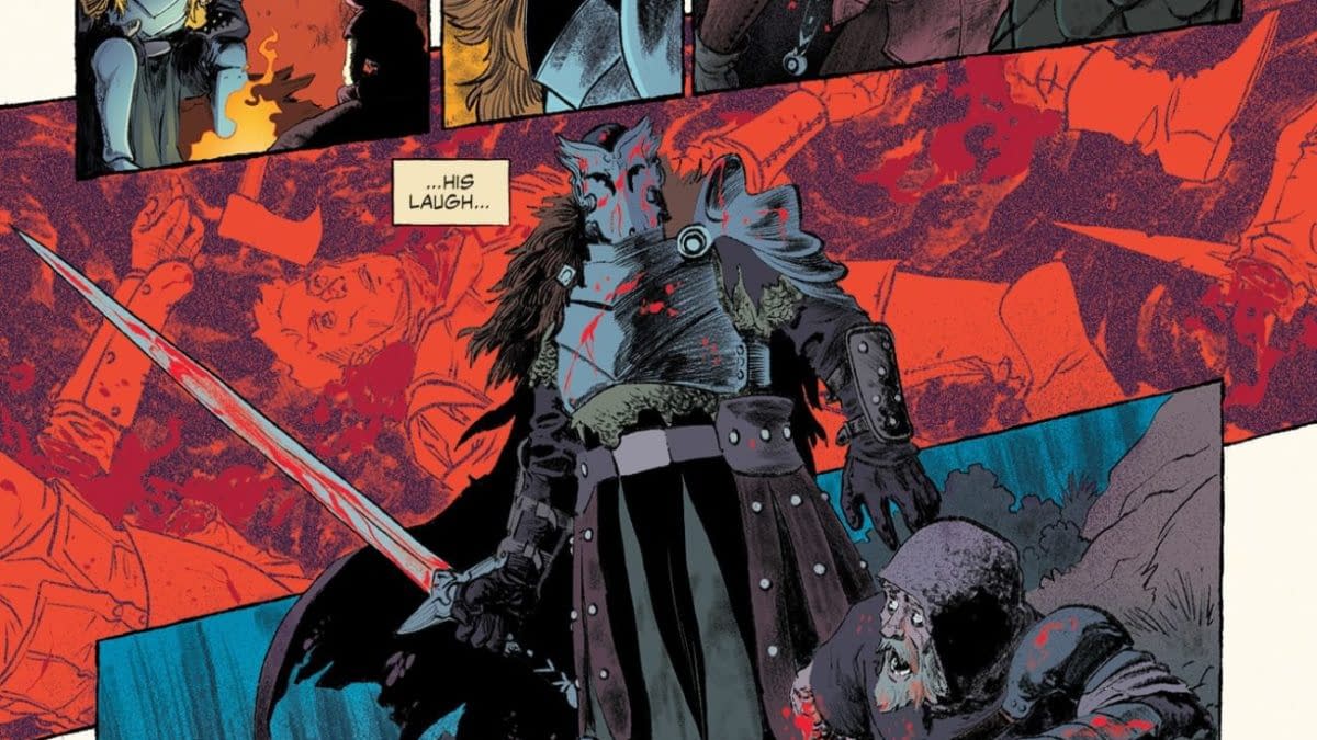 Interior preview page from Corpse Knight #2