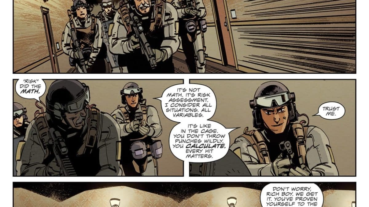 Interior preview page from GI Joe #22