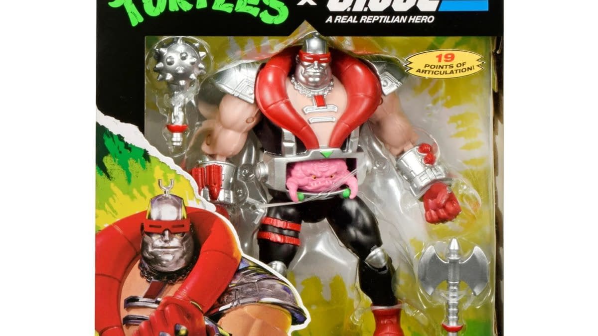 New TMNT x G.I. Joe Figure Coming Soon with Krang as Destro