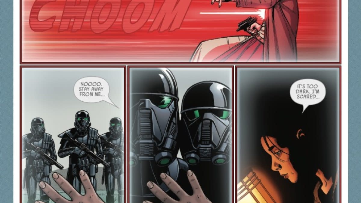 Interior preview page from STAR WARS: ROGUE ONE – JYN ERSO #1 DAVID MARQUEZ COVER