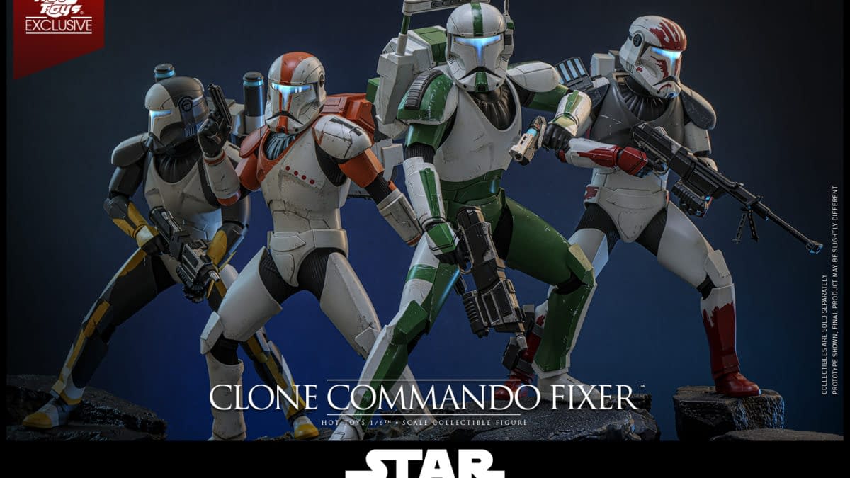 Hot Toys Announces Exclusive 1/6 Star Wars Clone Commando Fixer