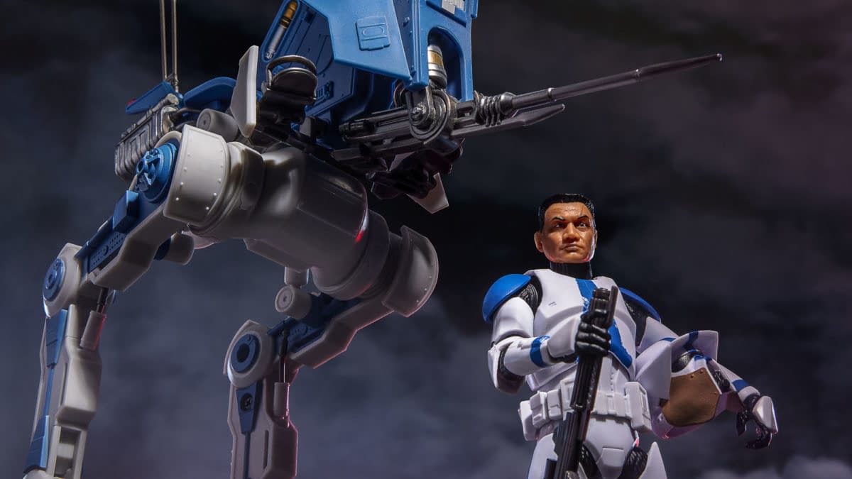 Hasbro Unveils Star Wars ARF Trooper (501st) and AT-RT Set for SDCC