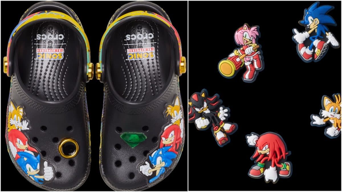 Crocs Partners With SEGA For a New Sonic The Hedgehog Line