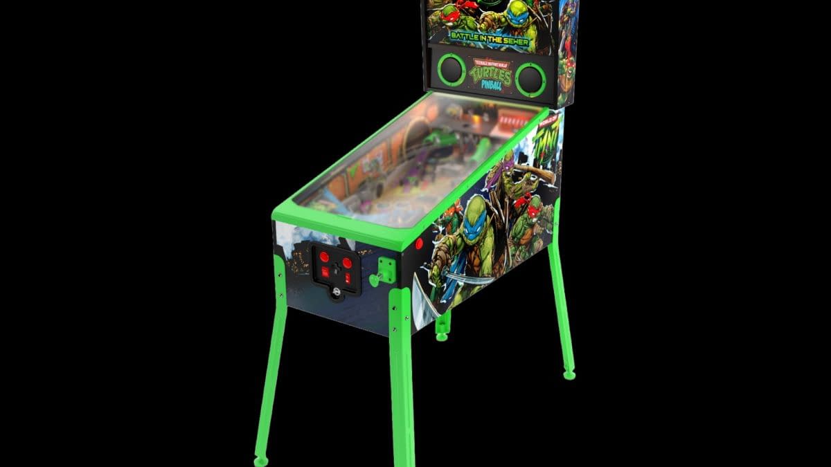 Teenage Mutant Ninja Turtles Has a New Pinball Machine