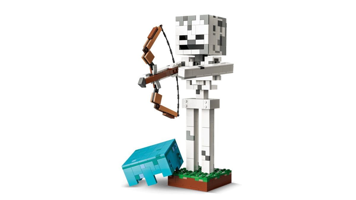The Skeleton Comes to Life with LEGO's Latest Minecraft Set