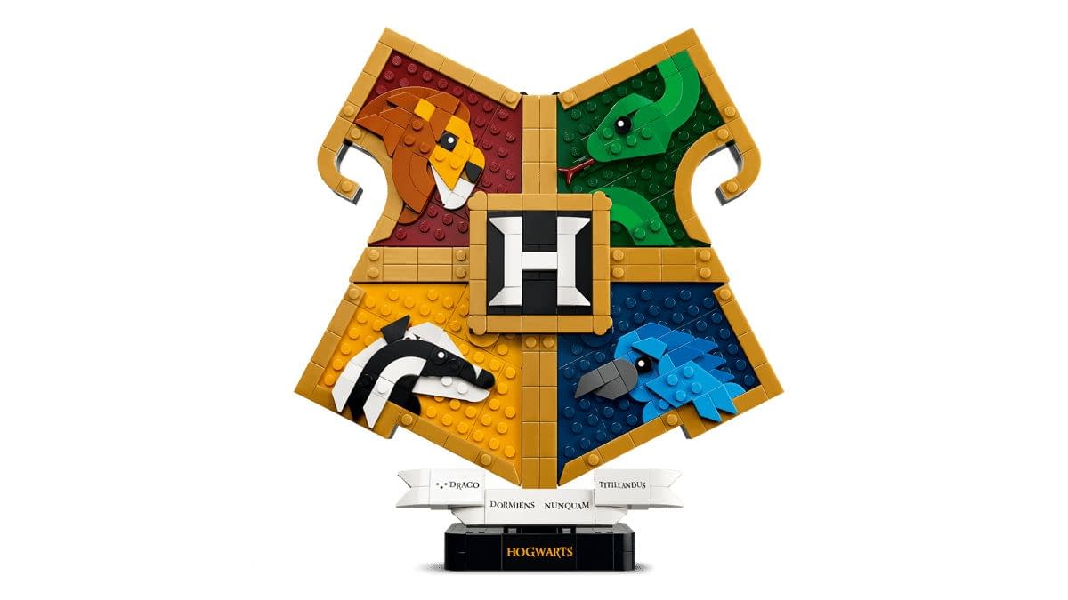 LEGO Brings the Magic with Harry Potter Hogwarts House Crest Set