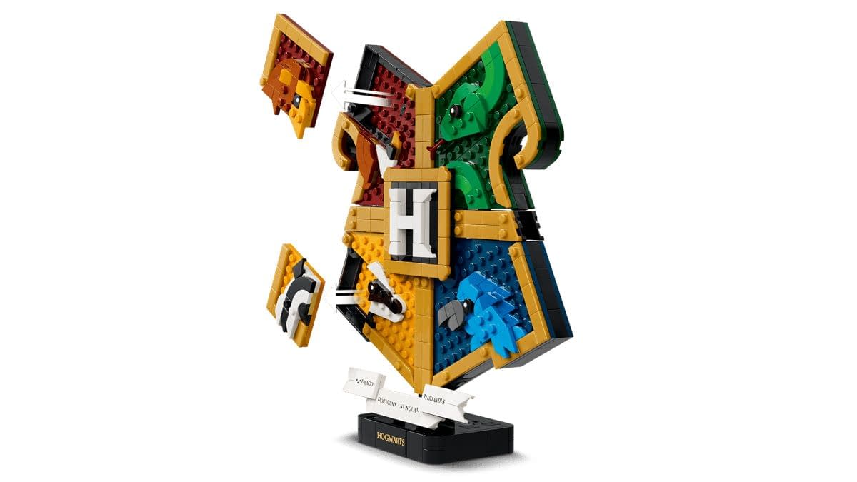 LEGO Brings the Magic with Harry Potter Hogwarts House Crest Set