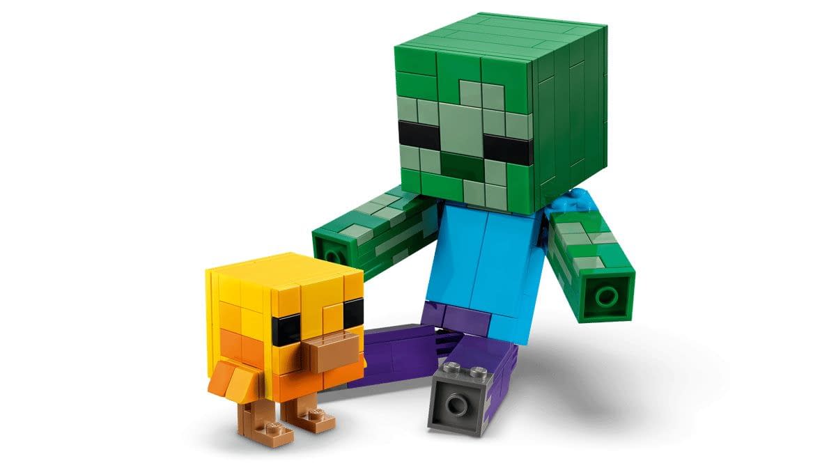 The Infamous Minecraft Chicken Jockey Comes to Life with LEGO