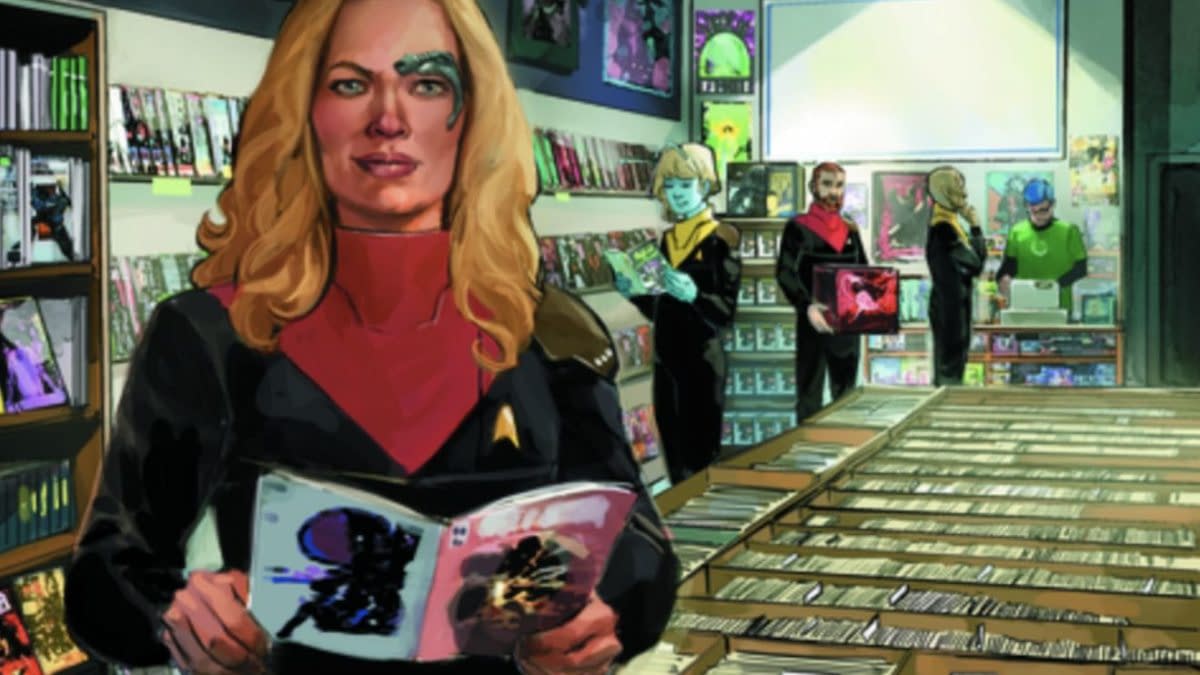 See Seven Of Nine Standing In Your Comic Store For Star Trek Relaunch
