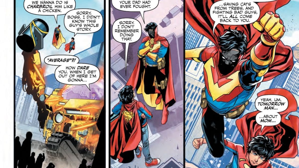 Interior preview page from Superman Unlimited #14