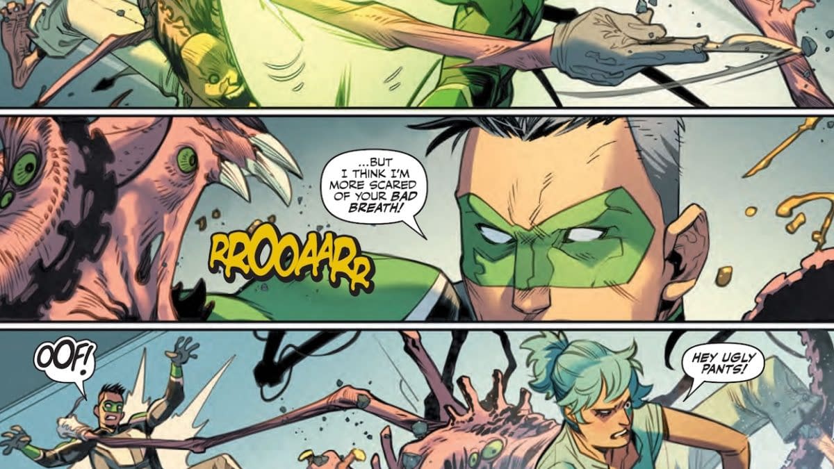 Interior preview page from Green Lantern #36