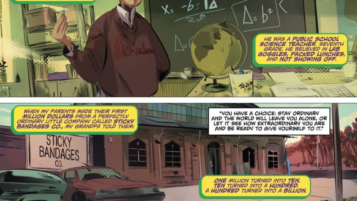 Interior preview page from The Trillion Dollar Kid #1