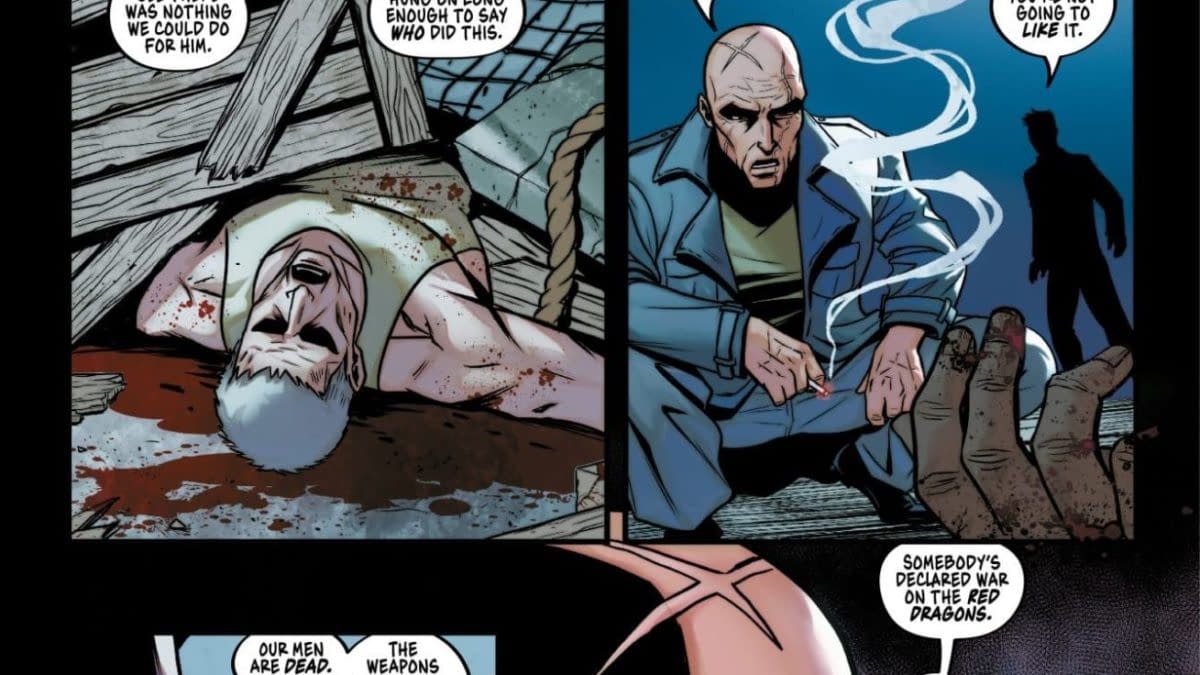 Interior preview page from The Phantom vs. the Red Dragons #1