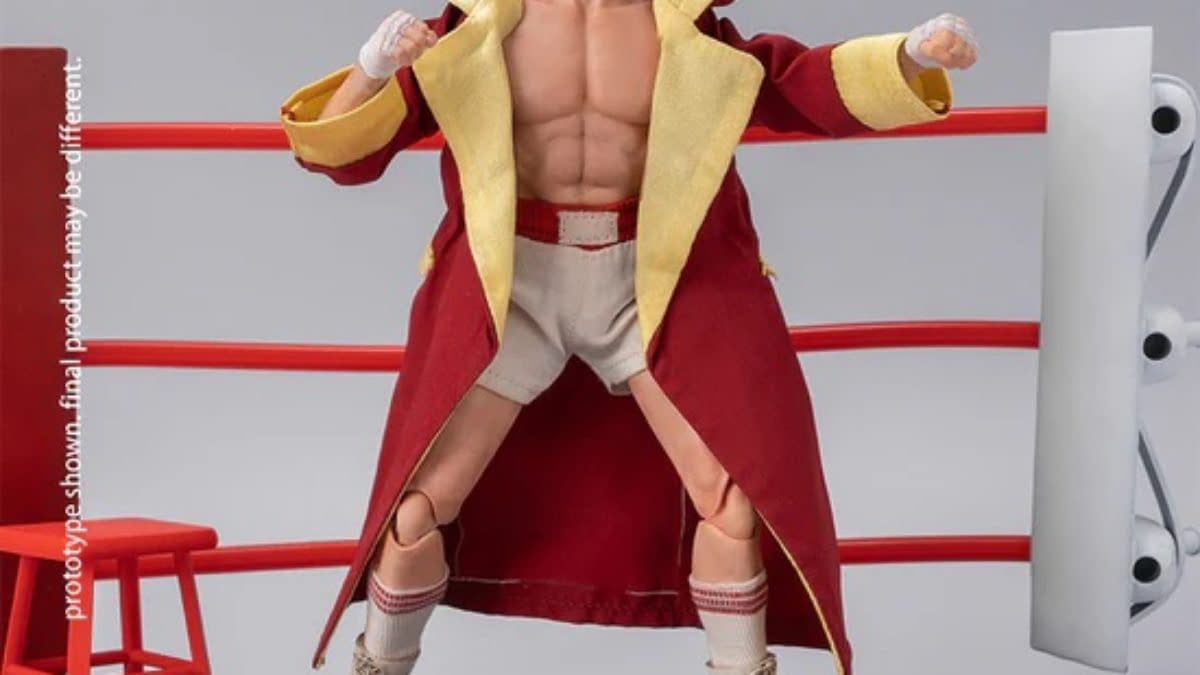 Hiya Toys Steps Into the Ring With Rocky Balboa 1/12 Scale Figure