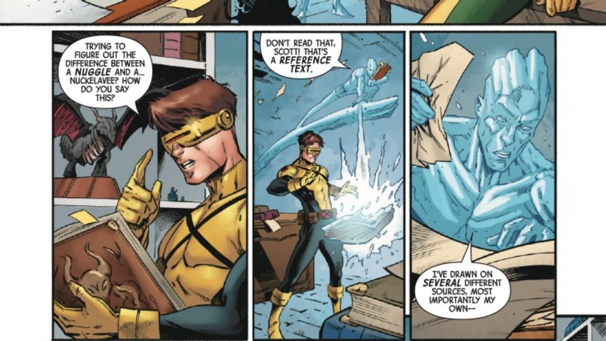 Interior preview page from X-MEN UNITED #4 STEFANO CASELLI COVER
