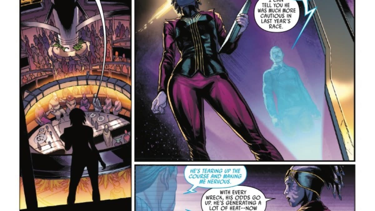 Interior preview page from STAR WARS: SHADOW OF MAUL #4 DERRICK CHEW COVER