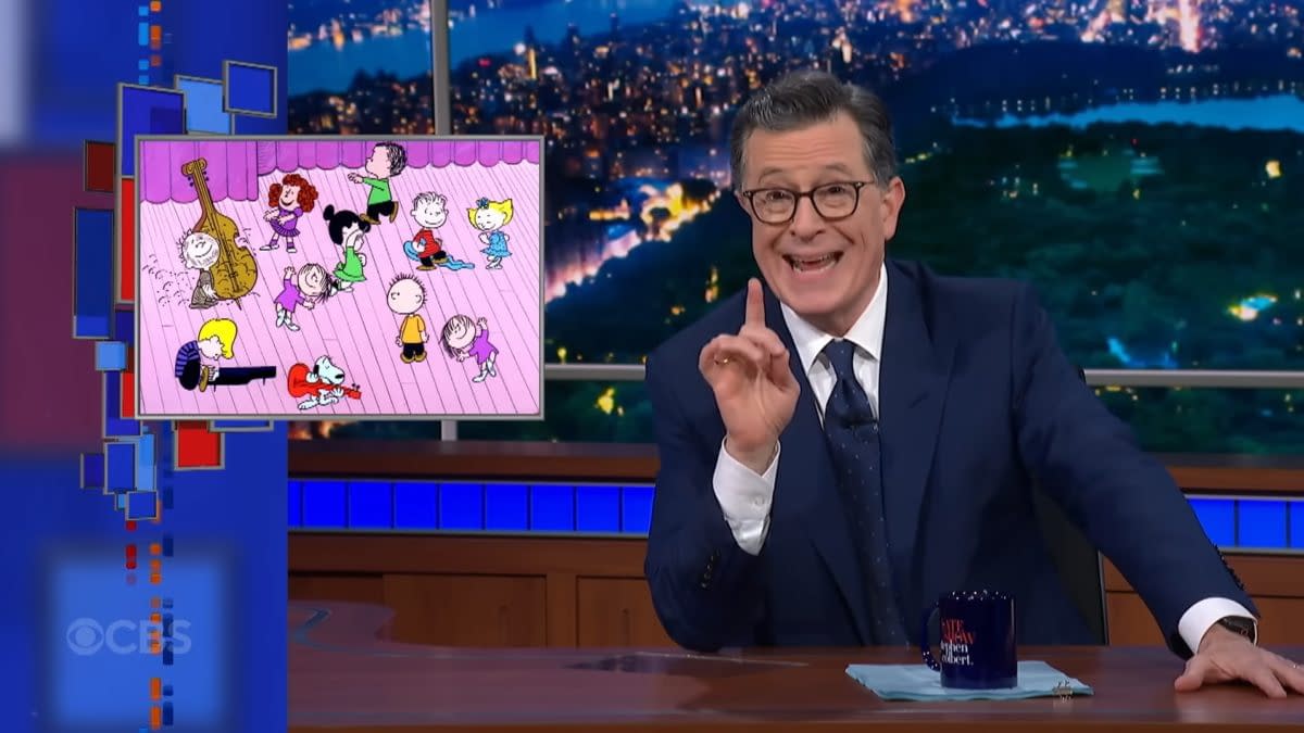 Stephen Colbert Has Cost CBS Money For Playing Charlie Brown Music