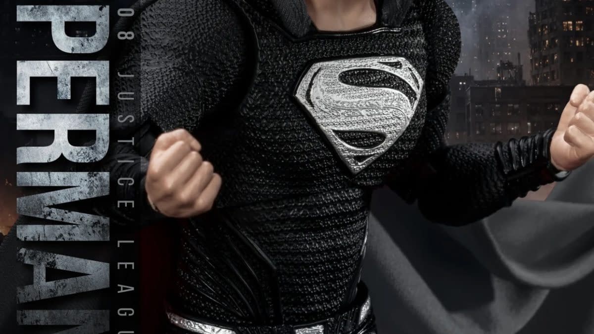 Superman is Back in Black with Beast Kingdom Next SDCC Exclusive