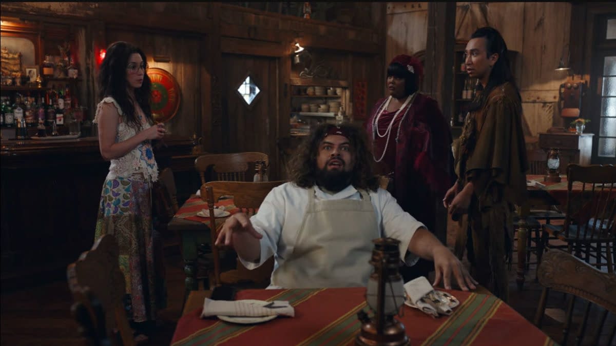 Ghosts Star Dustin Ybarra on Having His Best Time as Gabe, ‘Gotham’