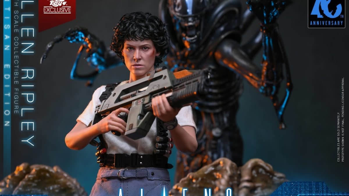 Ellen Ripley Returns with New 1/6 Scale Aliens Figure from Hot Toys
