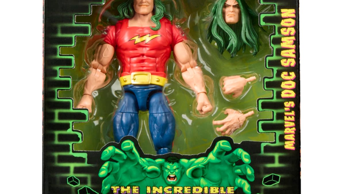 Hasbro Reveals New The Incredible Hulk Figure with Doc Samson