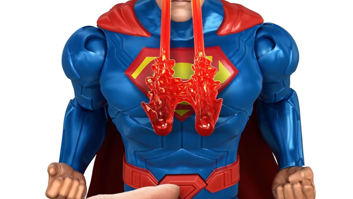 Superman Brings The Heat Vision with New Light-Up Mattel Figure
