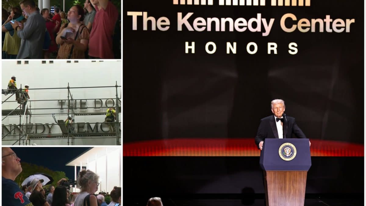 Kennedy Center Board Removes Trump's Name in Time for His Birthday