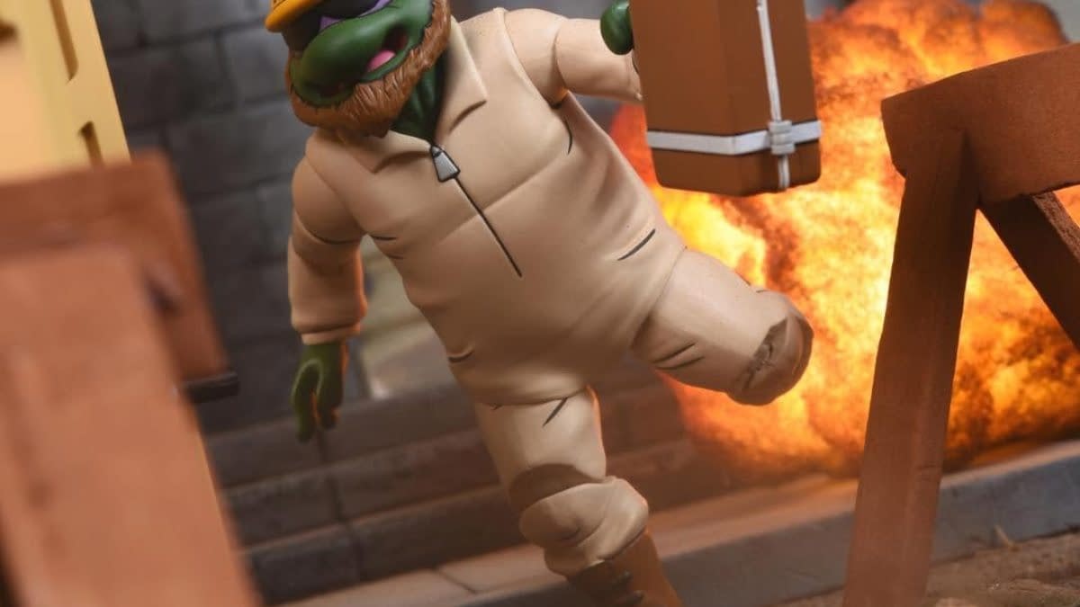 New NECA Deep-Cut Construction Donatello TMNT Figure Revealed