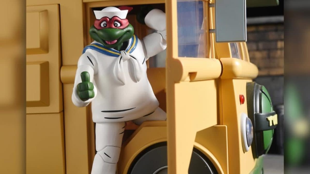 NECA Drops New Sailor Disguise Raphael from TMNT 1987 Cartoon