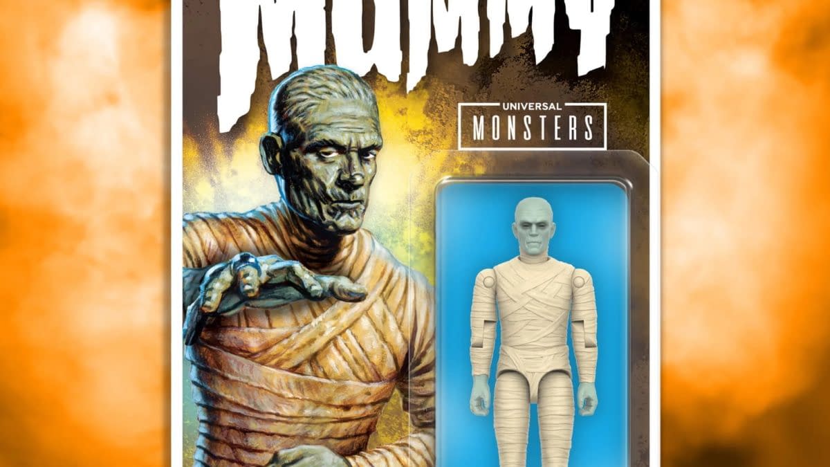 The Mummy Has Awakened Once Again with New Super7 ReAction+