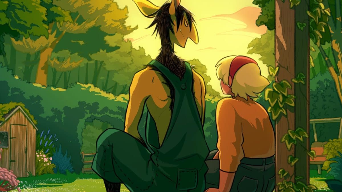 Romantic Cozy Fantasy Graphic Novel Debut, Lemon Green by Shaz Mohseni