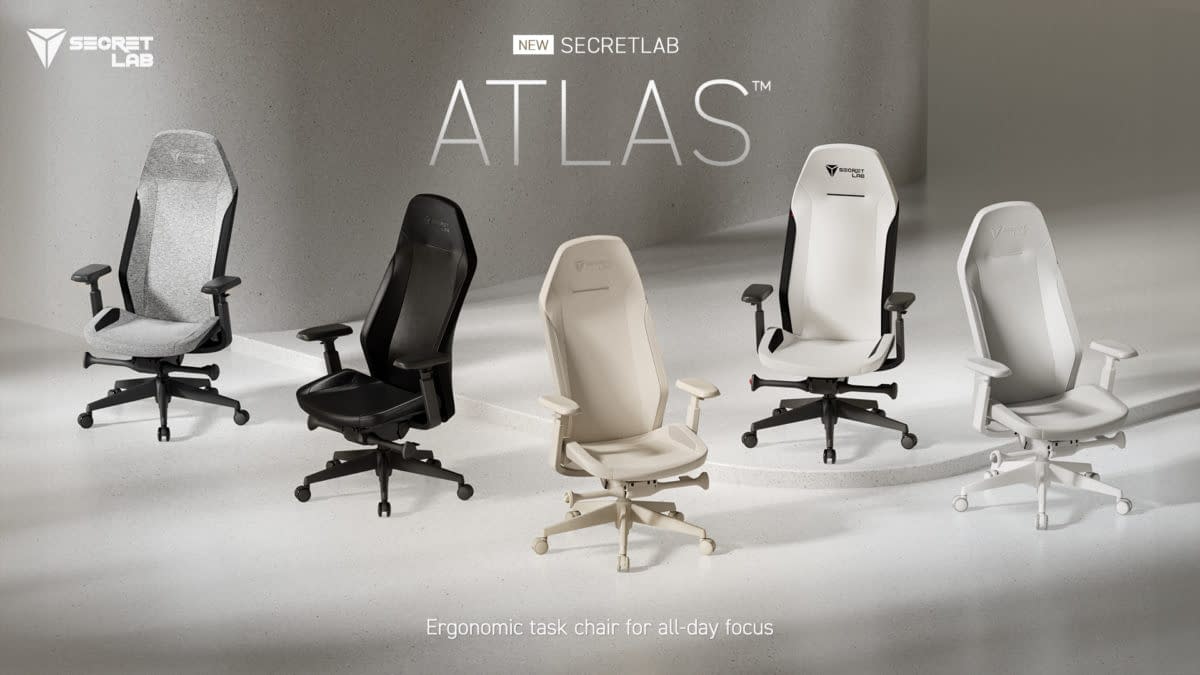 Secretlab Launches Atlas: Their First Task-Focused Ergonomic Chair