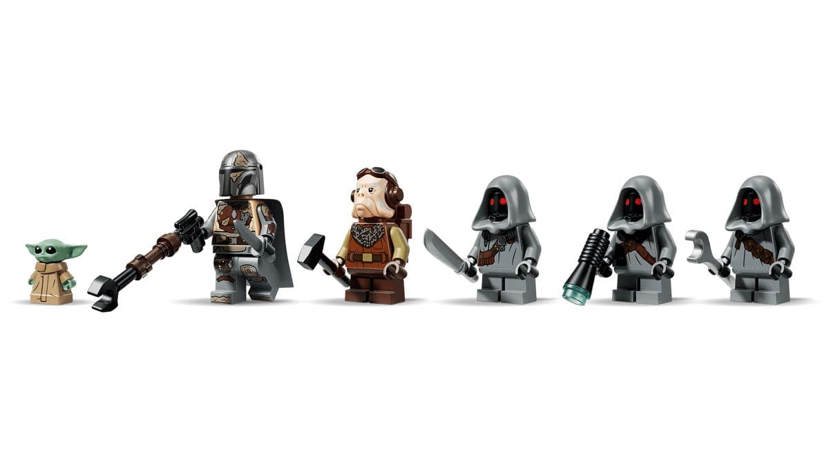 New LEGO Star Wars The Mandalorian Offworld Sandcrawler Set Debuts