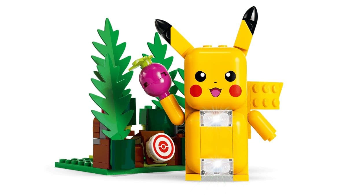 Train with Pikachu with LEGO's New All-in-One Training House Set