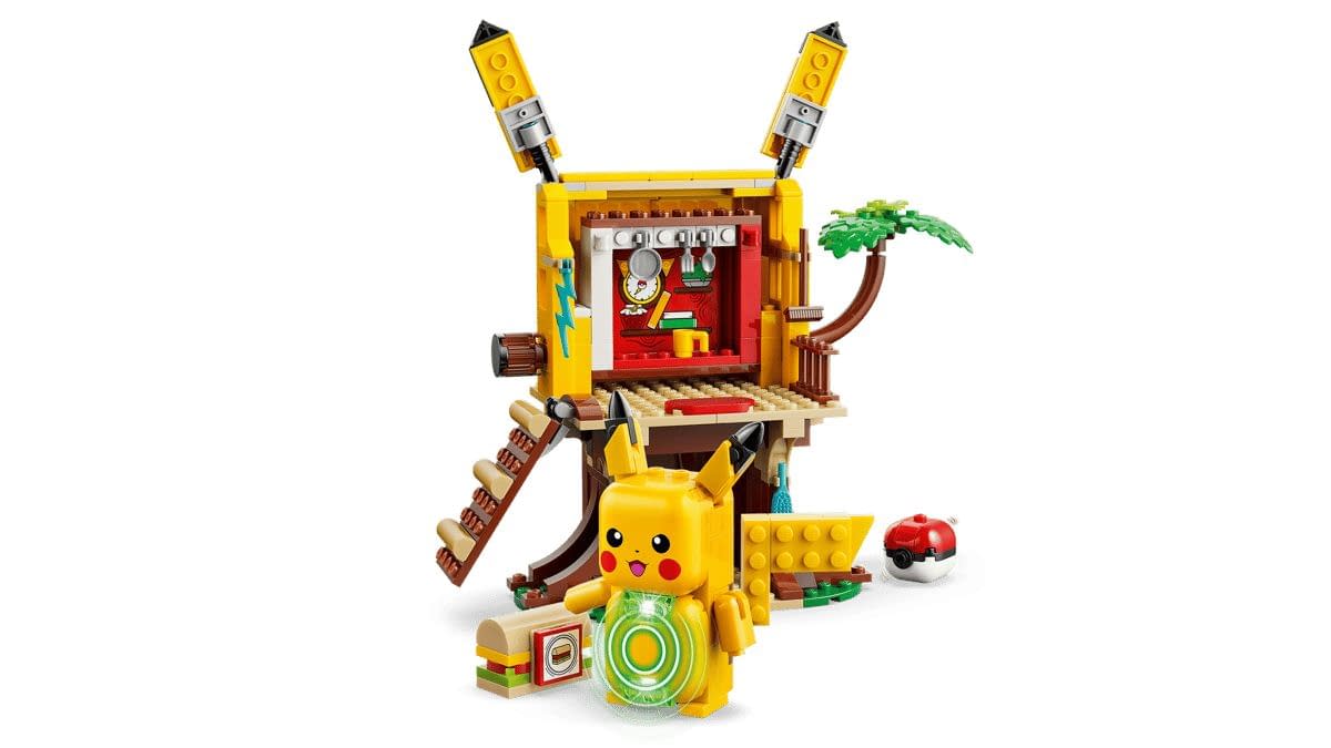 Train with Pikachu with LEGO's New All-in-One Training House Set