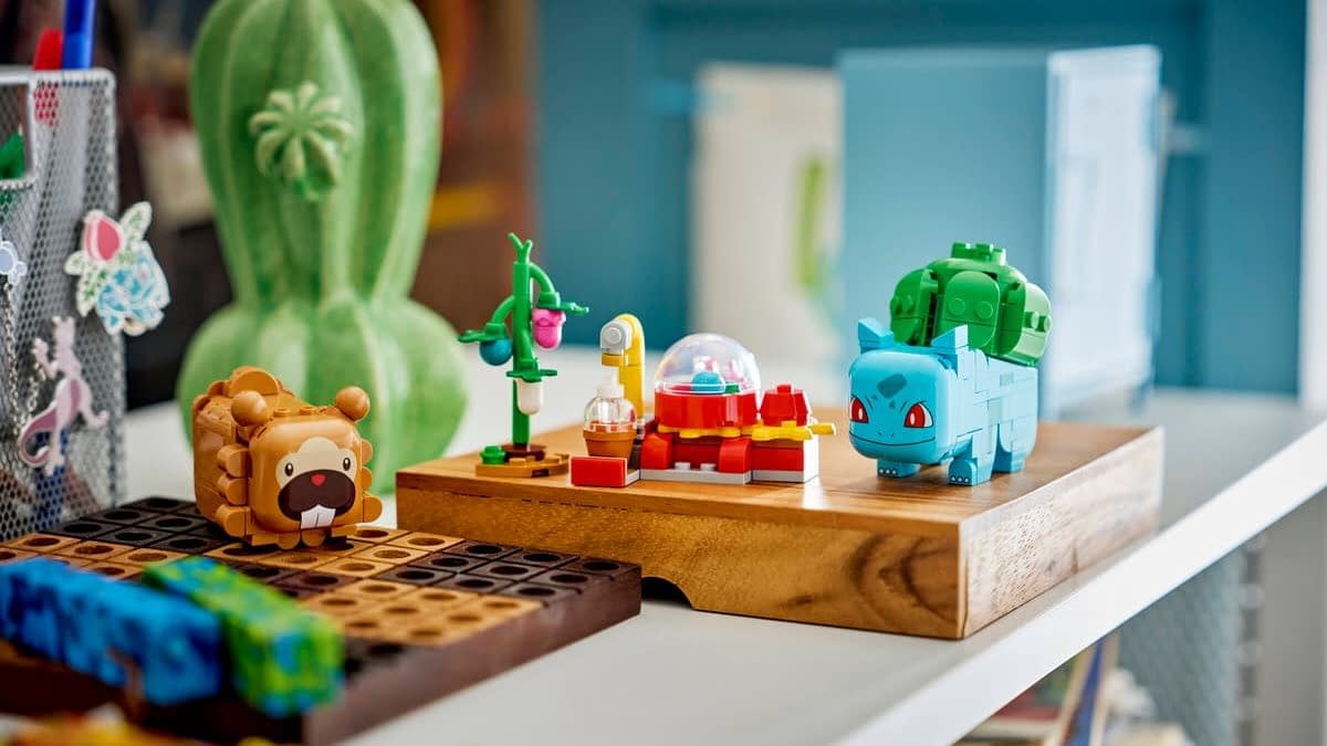 It’s a Bulbasaur & Bidoof Berry Bash with LEGO Next Pokémon Set