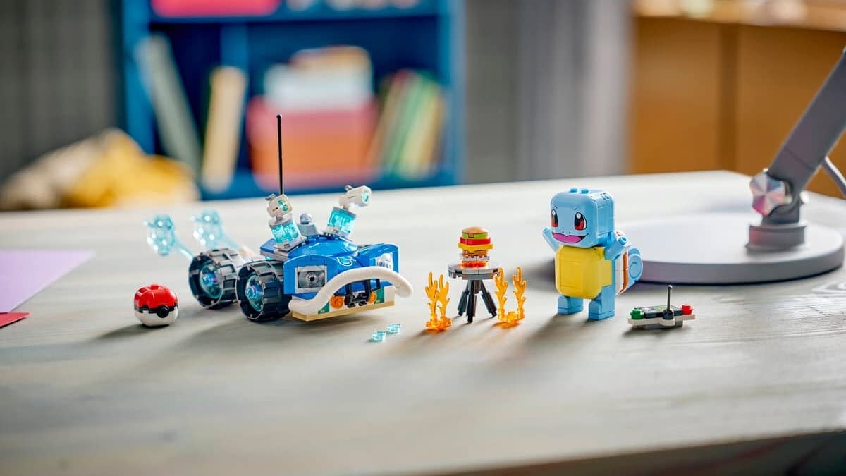 Squirtle Joins LEGO’s Newest Collection of Pokémon SMART Play Set