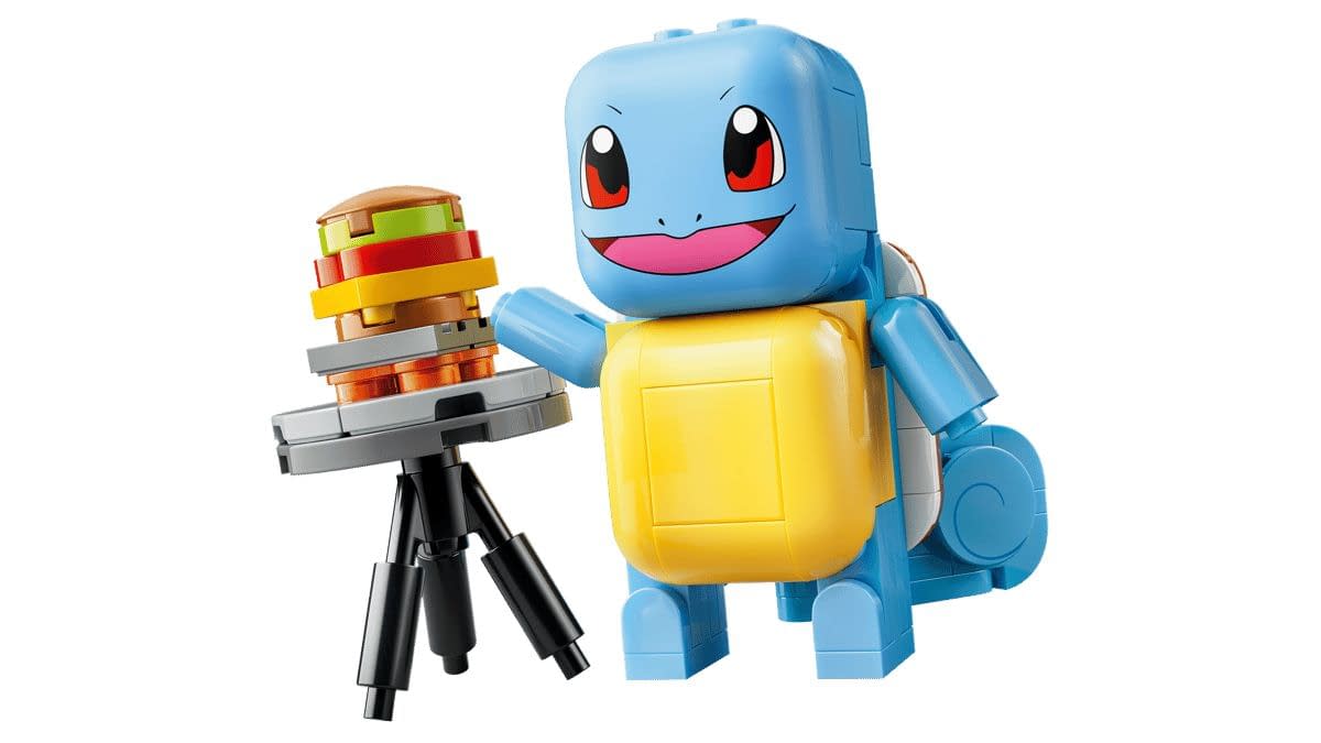 Squirtle Joins LEGO's Newest Collection of Pokémon SMART Play Set